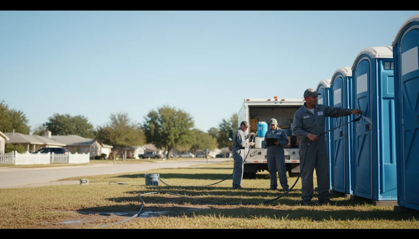 Long-Term Portable Toilet Rental in Alma, AR near me